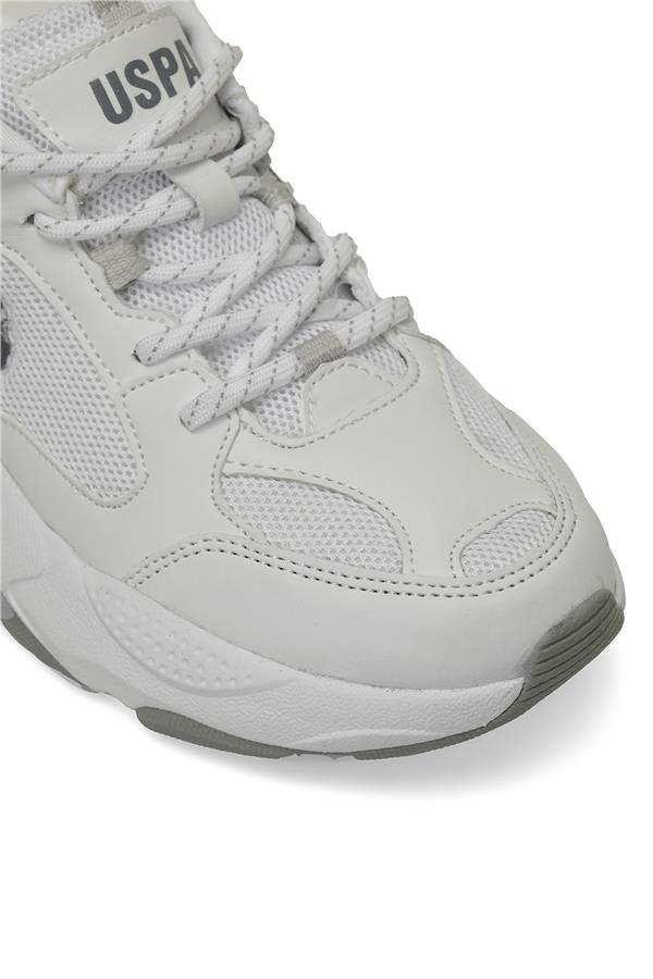 Us Polo 5M Maybe Wmn 5Fx Beyaz Zenne Sneaker Ayakkabı