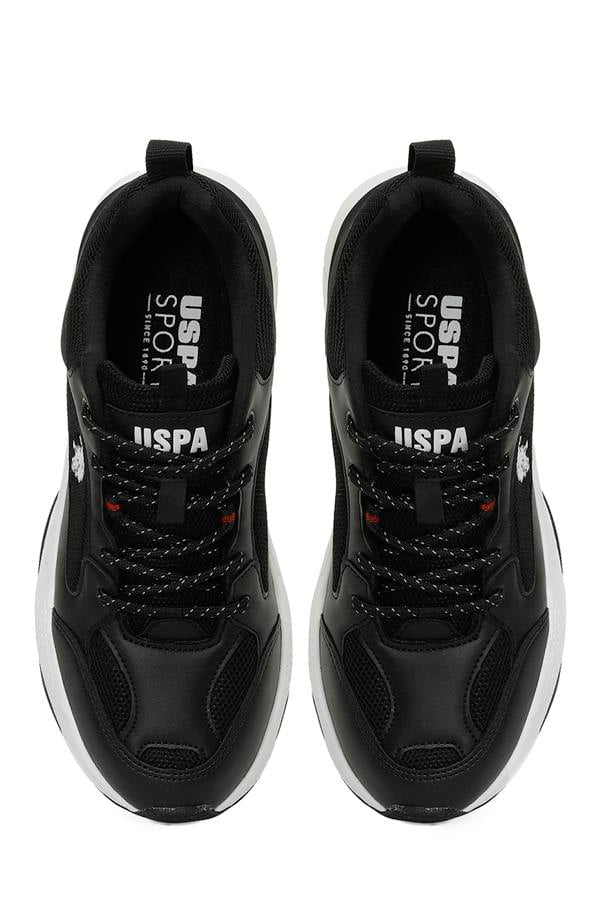 Us Polo 5M Maybe Wmn 5Fx Sıyah Zenne Sneaker Ayakkabı