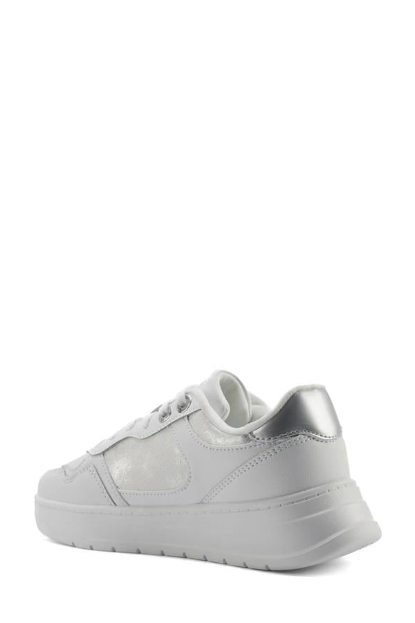 Us Polo 5P Emora 5Fx Beyaz Zenne Havuz Taban Sneaker Ayakkabı