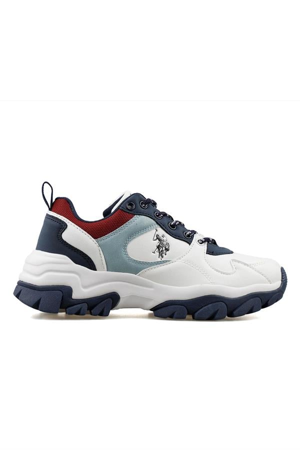 Us Polo 5P Tracky 5Fx Beyaz Zenne Yuruyus Ayakkabısı