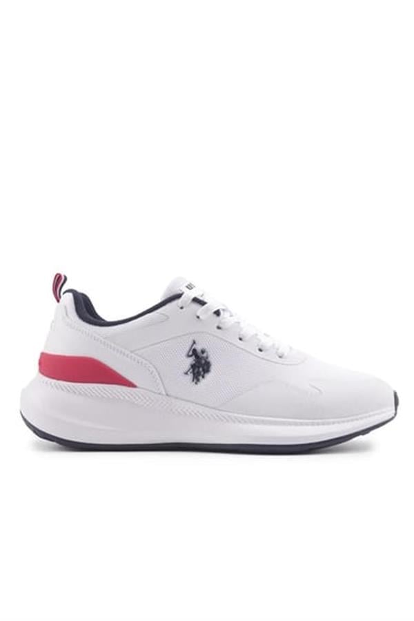 Us Polo A10150153712010 4M Atlantic 4Fx Beyaz Erkek Koşu Ayakkabısı