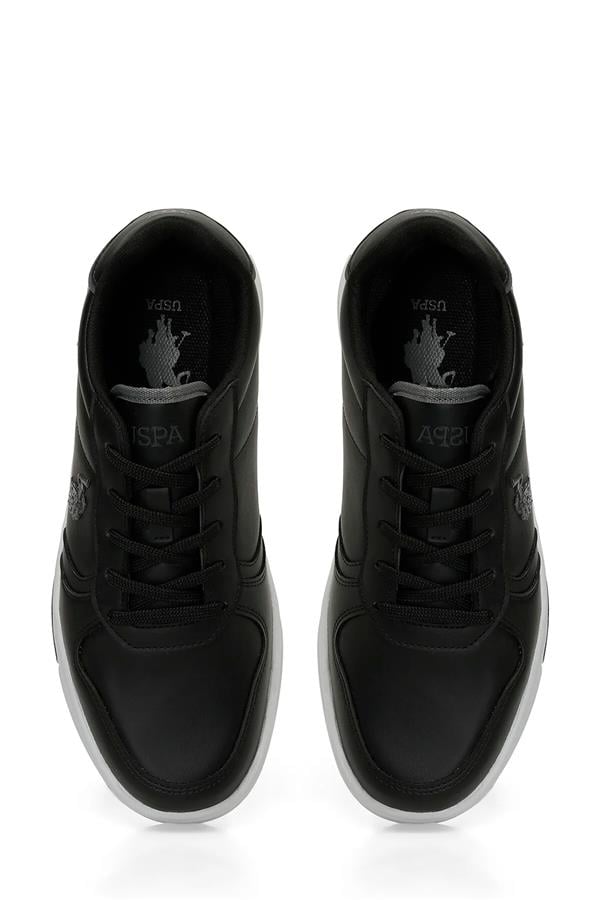 Us Polo A10174100812010 4W Andreı 4Pr Siyah Erkek Havuz Taban Sneaker Ayakkabı
