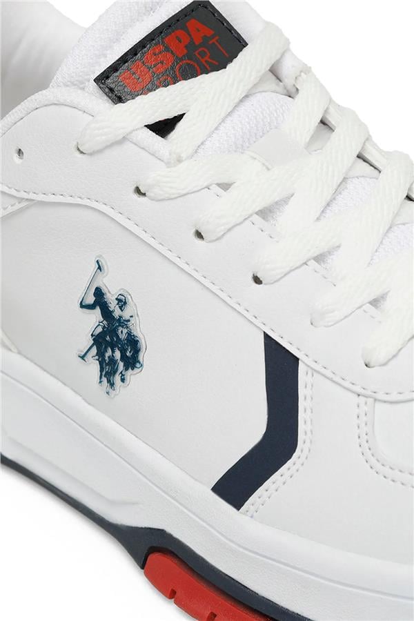 Us Polo A10181216312010 4W Bautısta 4Pr Beyaz Erkek Sneaker