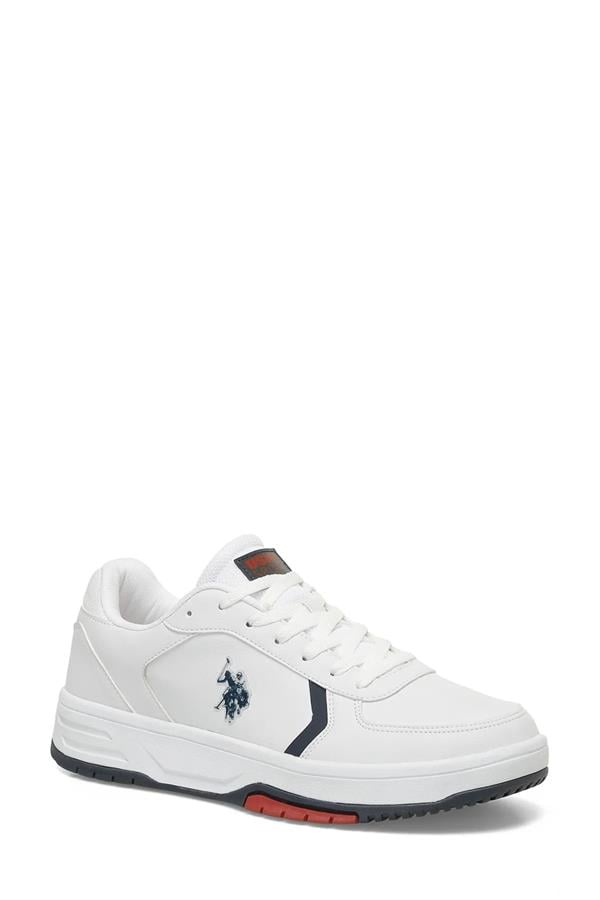 Us Polo A10181216312010 4W Bautısta 4Pr Beyaz Erkek Sneaker