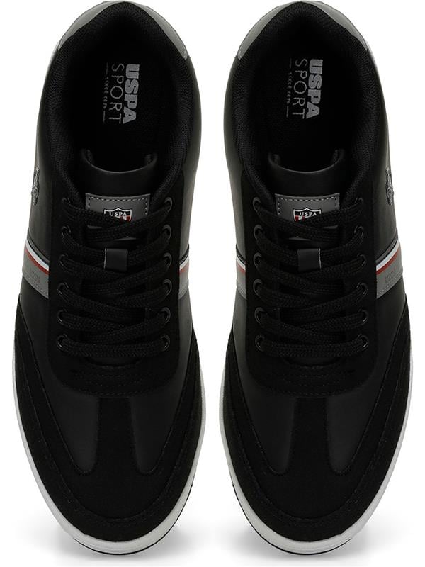 Us Polo A10181233012010 Kares Wt 4Pr Siyah Erkek Pu Termo Sneaker Ayakkabı