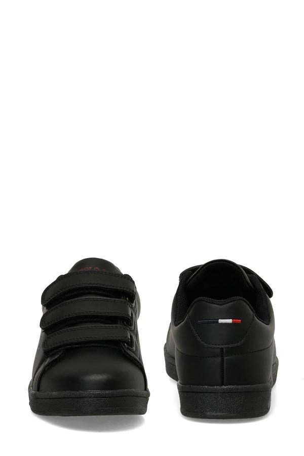 Us Polo A10181289612010 Sınger 4Pr Siyah Kadın Pu Termo Sneaker Ayakkabı