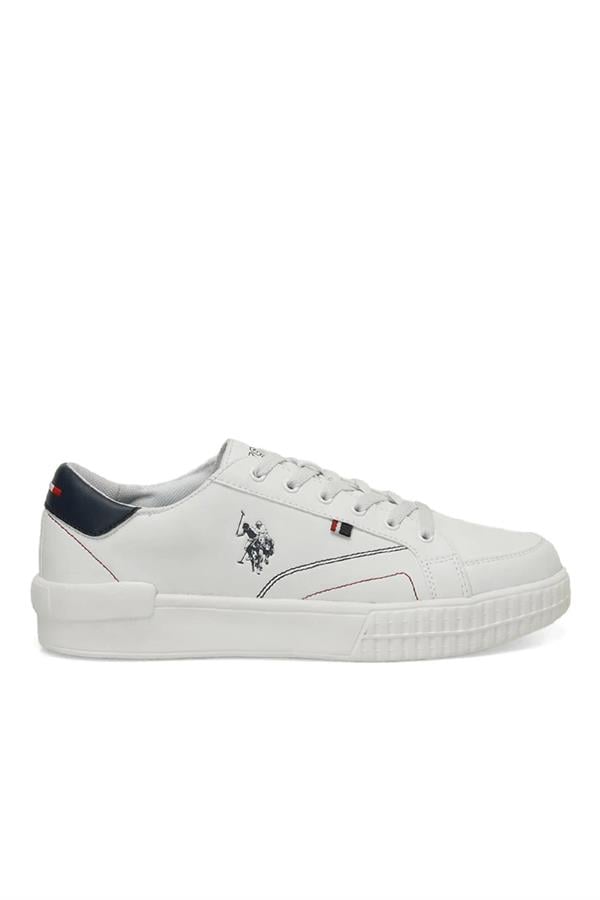 Us Polo A10181603712010 4F Mayk 4Pr Beyaz Erkek Havuz Taban Sneaker Ayakkabı
