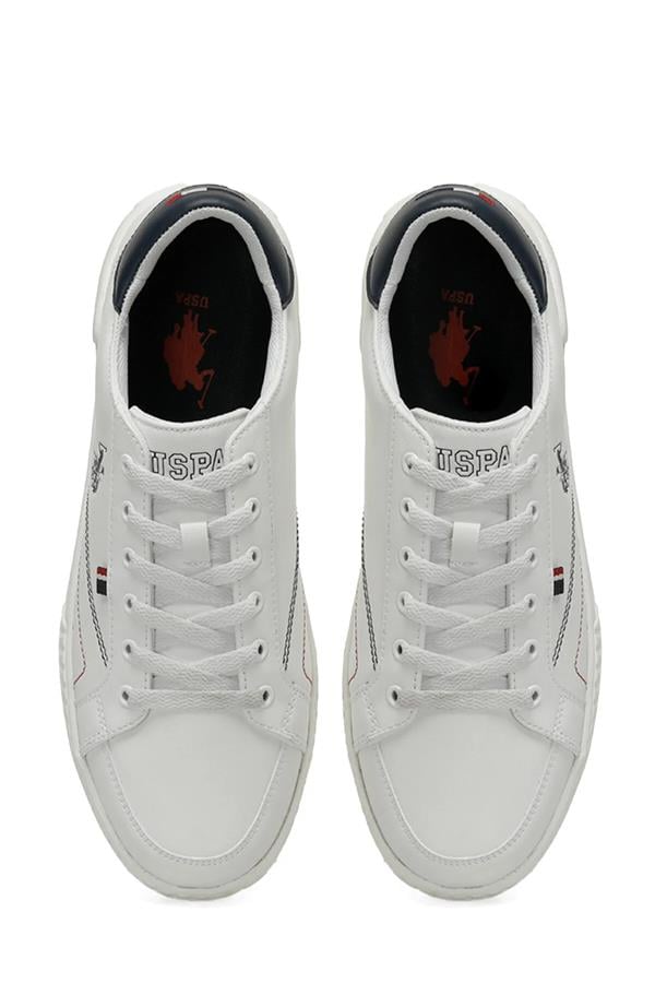 Us Polo A10181603712010 4F Mayk 4Pr Beyaz Erkek Havuz Taban Sneaker Ayakkabı