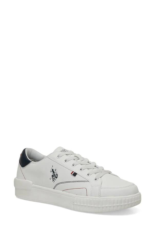 Us Polo A10181603712010 4F Mayk 4Pr Beyaz Erkek Havuz Taban Sneaker Ayakkabı