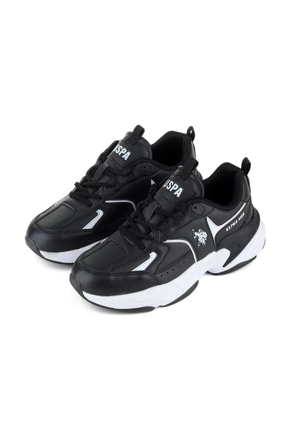 Us Polo A10188036612010 4W Isabella 4Pr Siyah Kadın Sneaker Ayakkabı