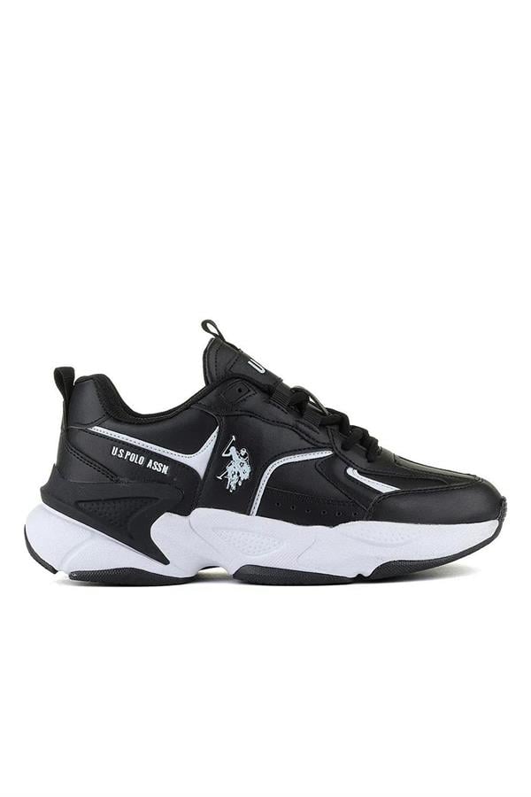 Us Polo A10188036612010 4W Isabella 4Pr Siyah Kadın Sneaker Ayakkabı