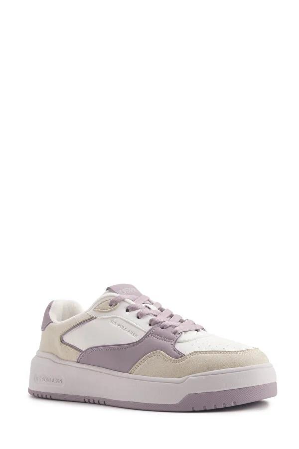 Us Polo A10188725412010 4S Tıana 4Pr Beyaz Kadın Havuz Taban Sneaker Ayakkabı