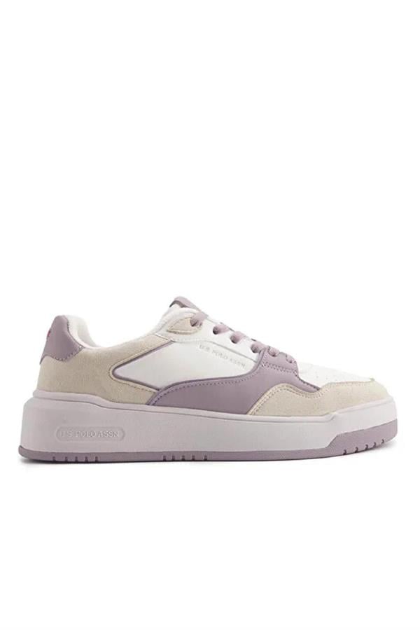 Us Polo A10188725412010 4S Tıana 4Pr Beyaz Kadın Havuz Taban Sneaker Ayakkabı
