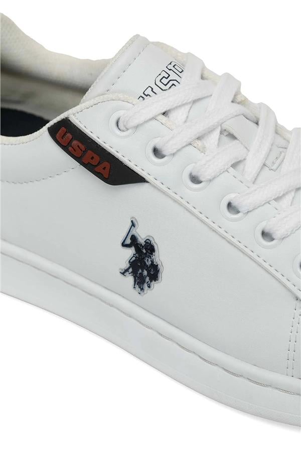 Us Polo A10188849112010 4F Costa Wmn 4Pr Beyaz Kadın Havuz Taban Sneaker Ayakkabı
