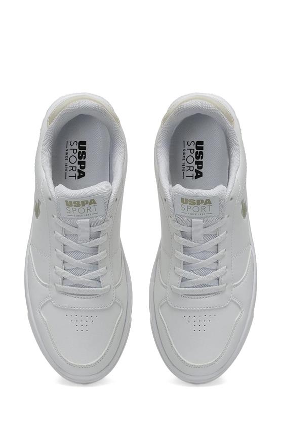 Us Polo Ellıs 3Pr Beyaz Kadın Sneaker Ayakkabı
