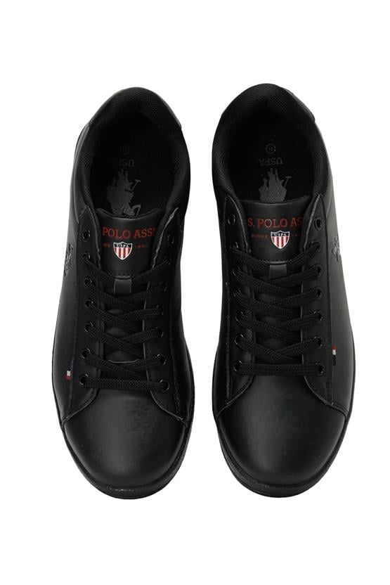 Us Polo Franco 3Pr Siyah Siyah Erkek Sneaker Ayakkabı