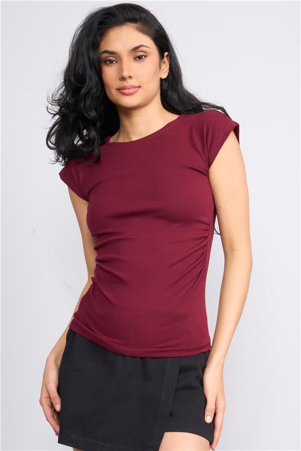 Volumex Y25 Vlmb-58 Bordo Kadın Bluz
