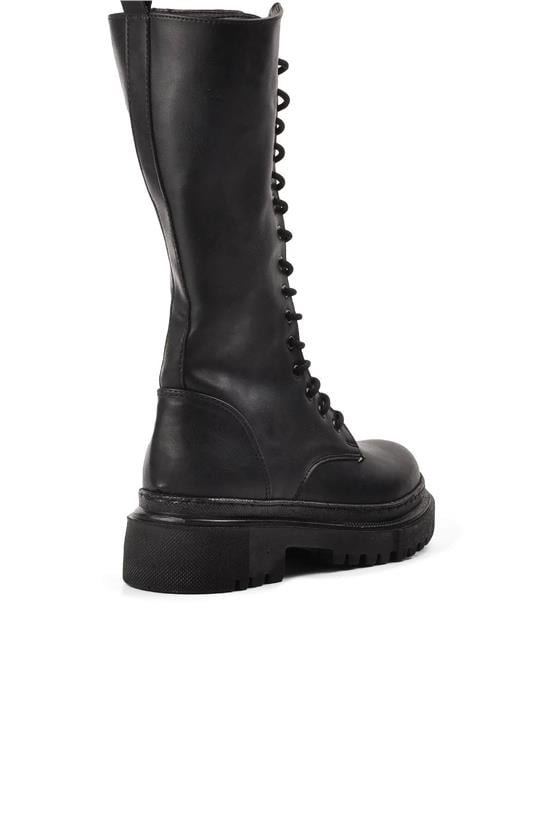 White Line K36 Siyah Kadın Comfort Bot