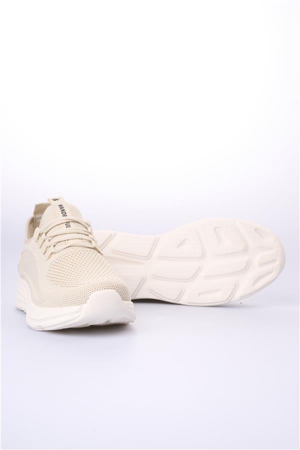 Wonderfull 4316 Bej Erkek Spor Ayakkabı