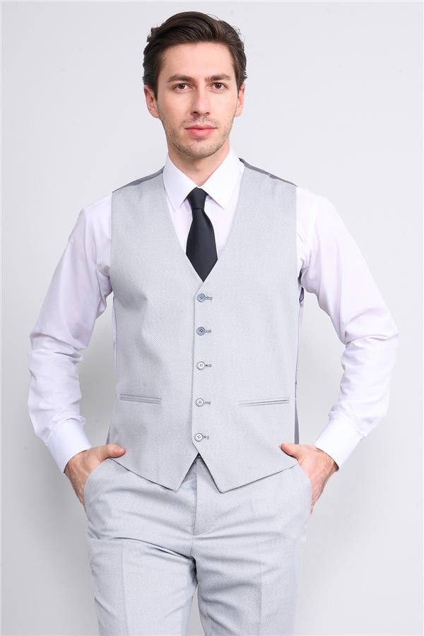 Woolsuit Bergama Lacivert Erkek Yelikli Takım Elbise