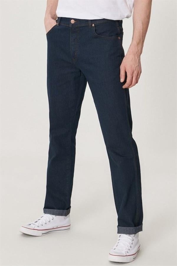 Wrangler W12175001 Mavi Erkek Jean Pantolon