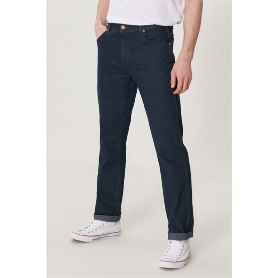 Wrangler W12175001 Mavi Erkek Jean Pantolon