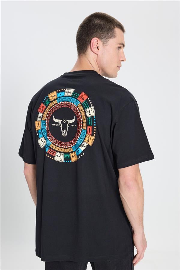Wrangler W241299 001 Black Erkek T-Shırt