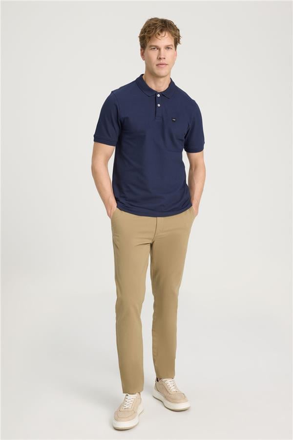 Wrangler W7D5K4Xx2T 410 Navy Erkek Polo T-Shırt