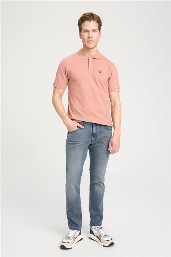 Wrangler W7D5K4Xx2T 532 Dusty Rose Erkek Polo T-Shırt