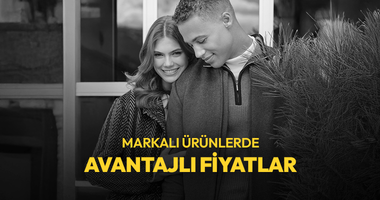 Markalı Ürünlerde %20 İndirim