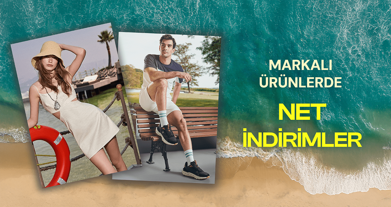 Markalı Ürünlerde %20 İndirim