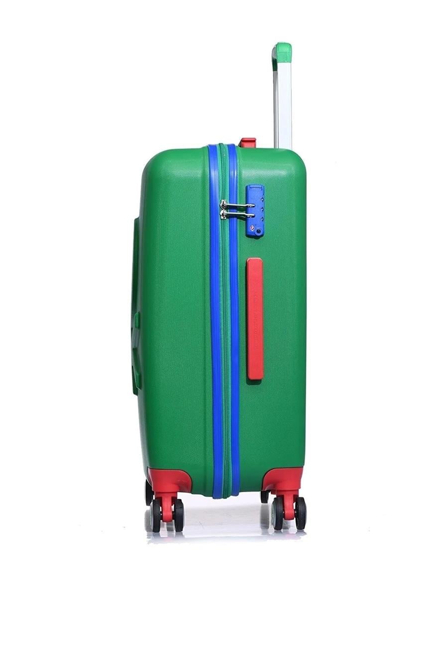 Benetton 14bnt700-02-ysl Trolley 60 Cm Yeşil Orta Boy Valiz