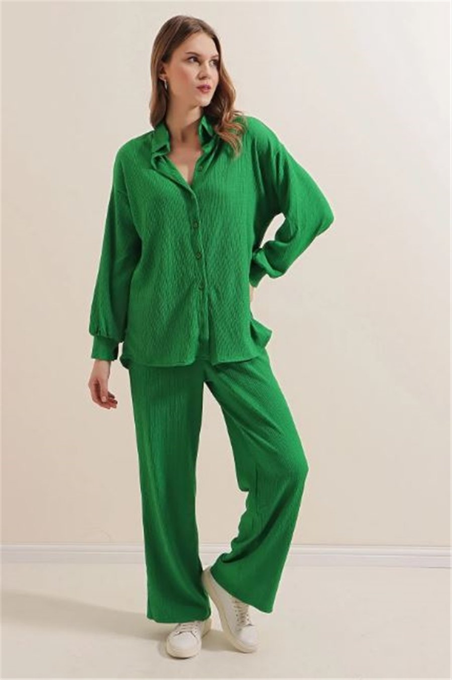 Bigdart 5858 Yeşil Kadın İkili Takım