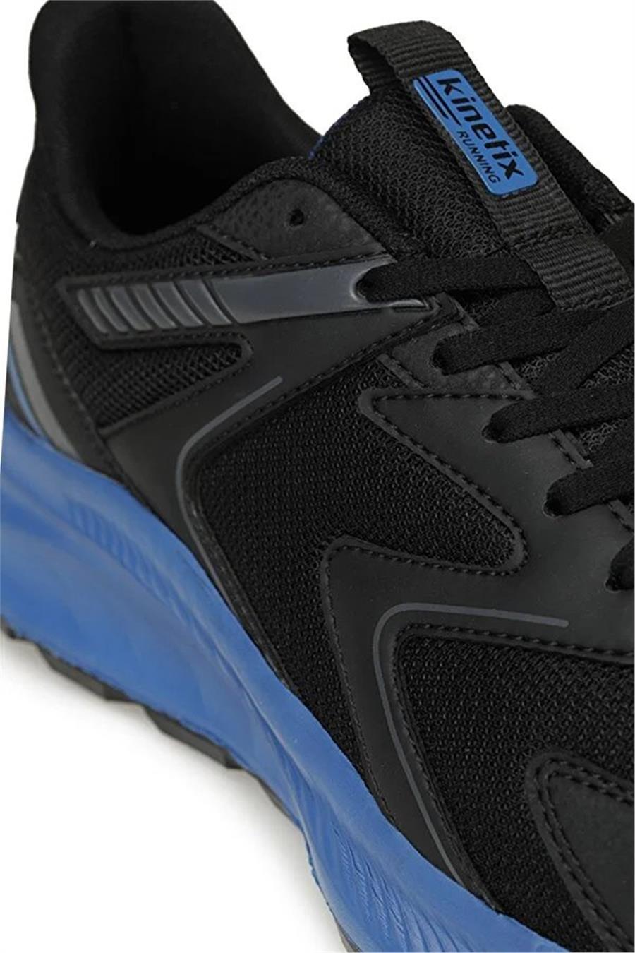 Kinetix Montoya Tx 3Pr Siyah A Mavi Erkek Koşu Ayakkabı