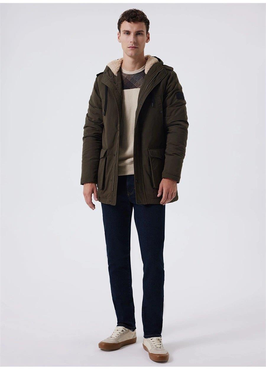 Lee Cooper K24 232002 5201 Haki İgor Erkek Mont