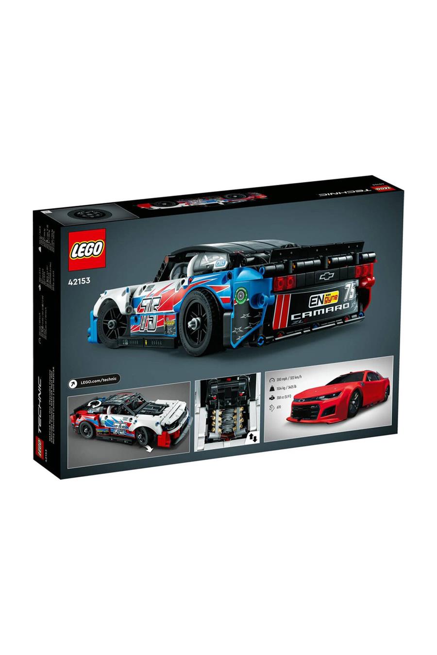 LEGO 42153 Technic NASCAR Yeni Nesil Chevrolet Camaro ZL1