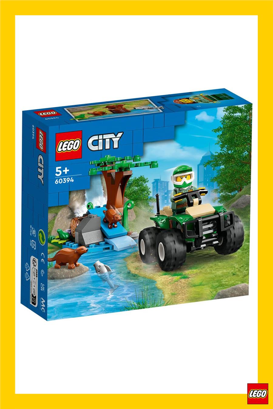 LEGO 60394 City ATV ve Su Samuru Yaşam Alanı