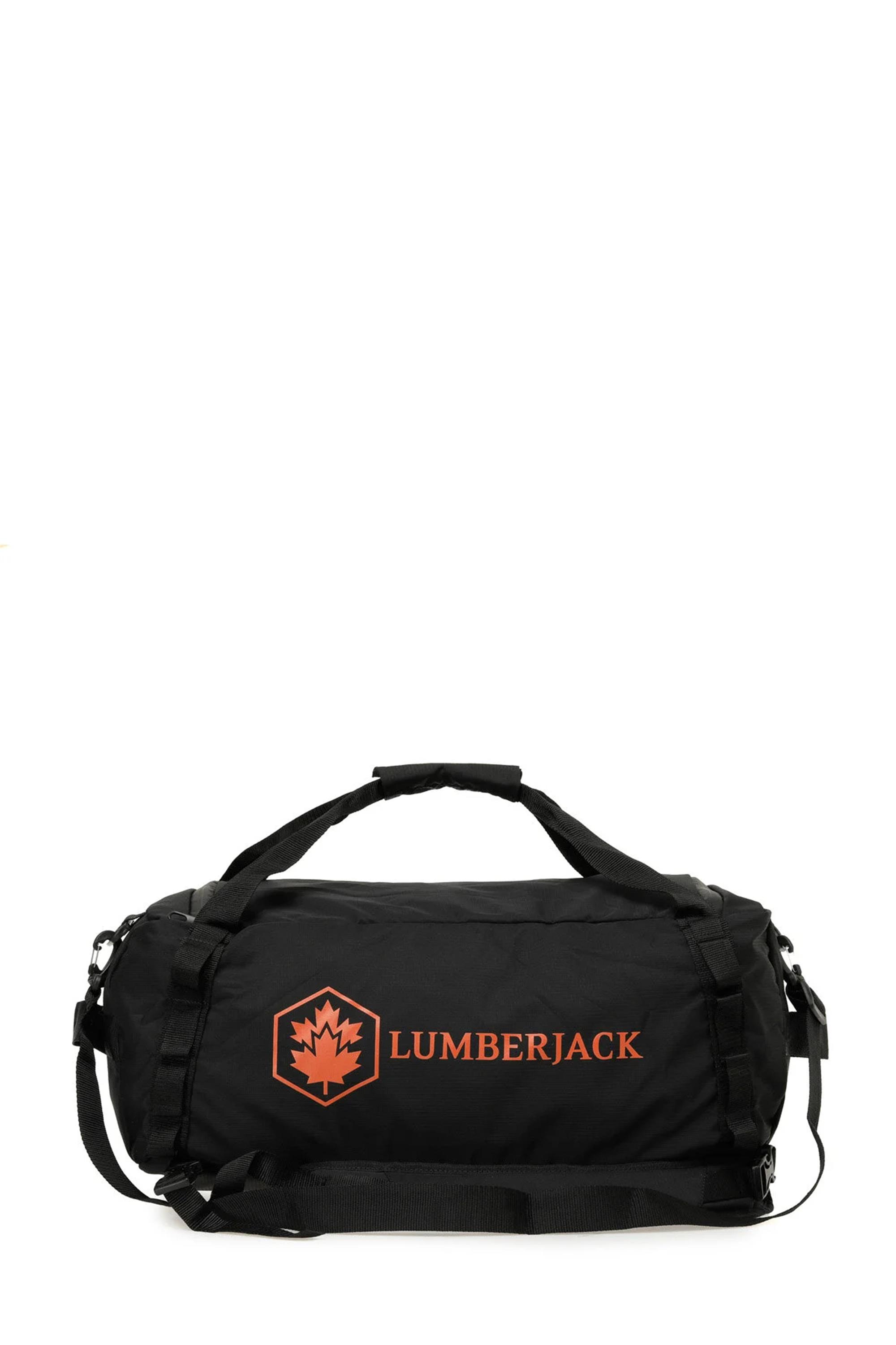Lumberjack 5M Duo Bıg Bag 5Fx Sıyah Erkek Gym Cantası | Çetinkaya