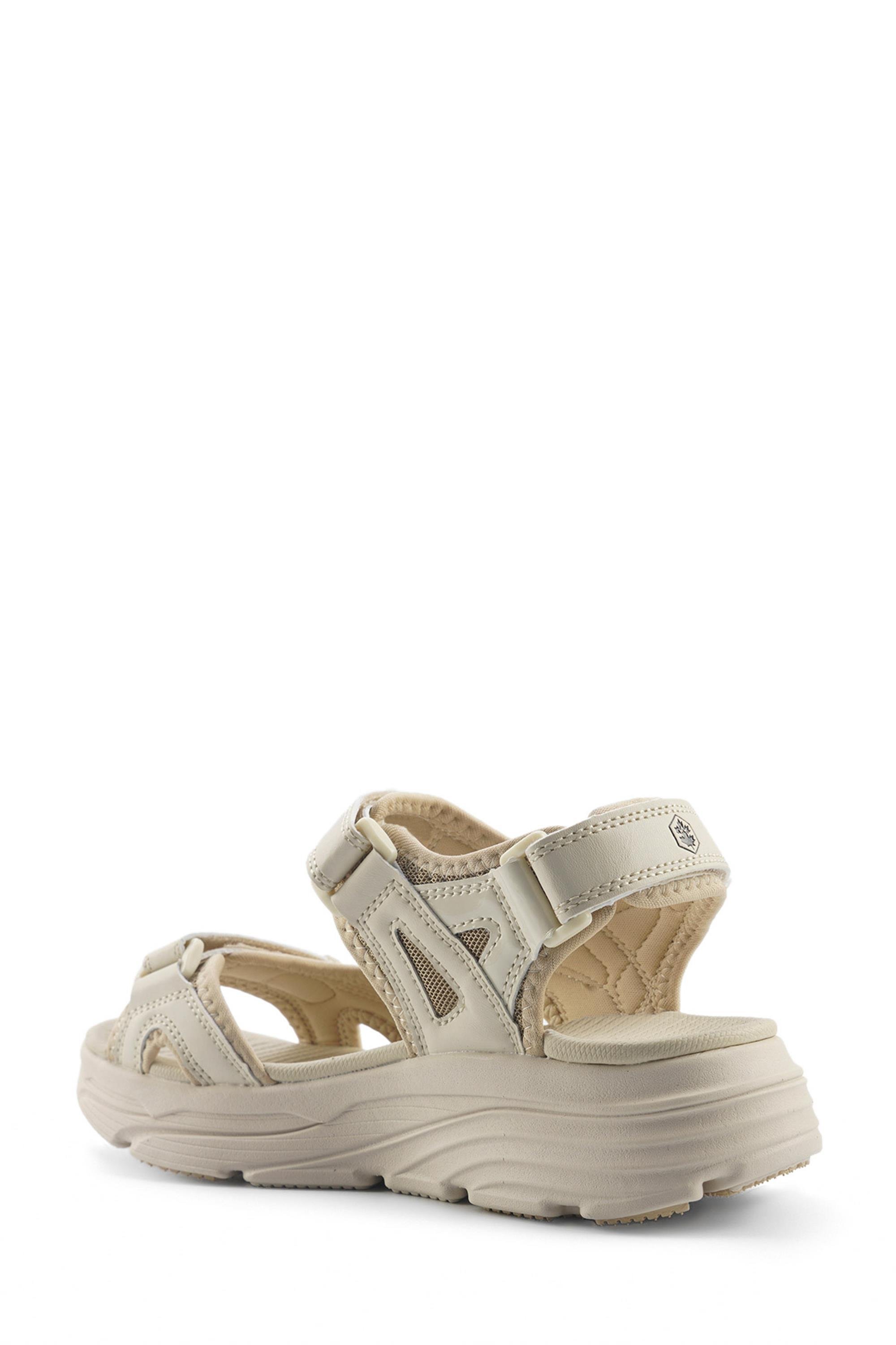 Lumberjack 5M Gena 5Fx Bej Kadın Sandalet | Çetinkaya