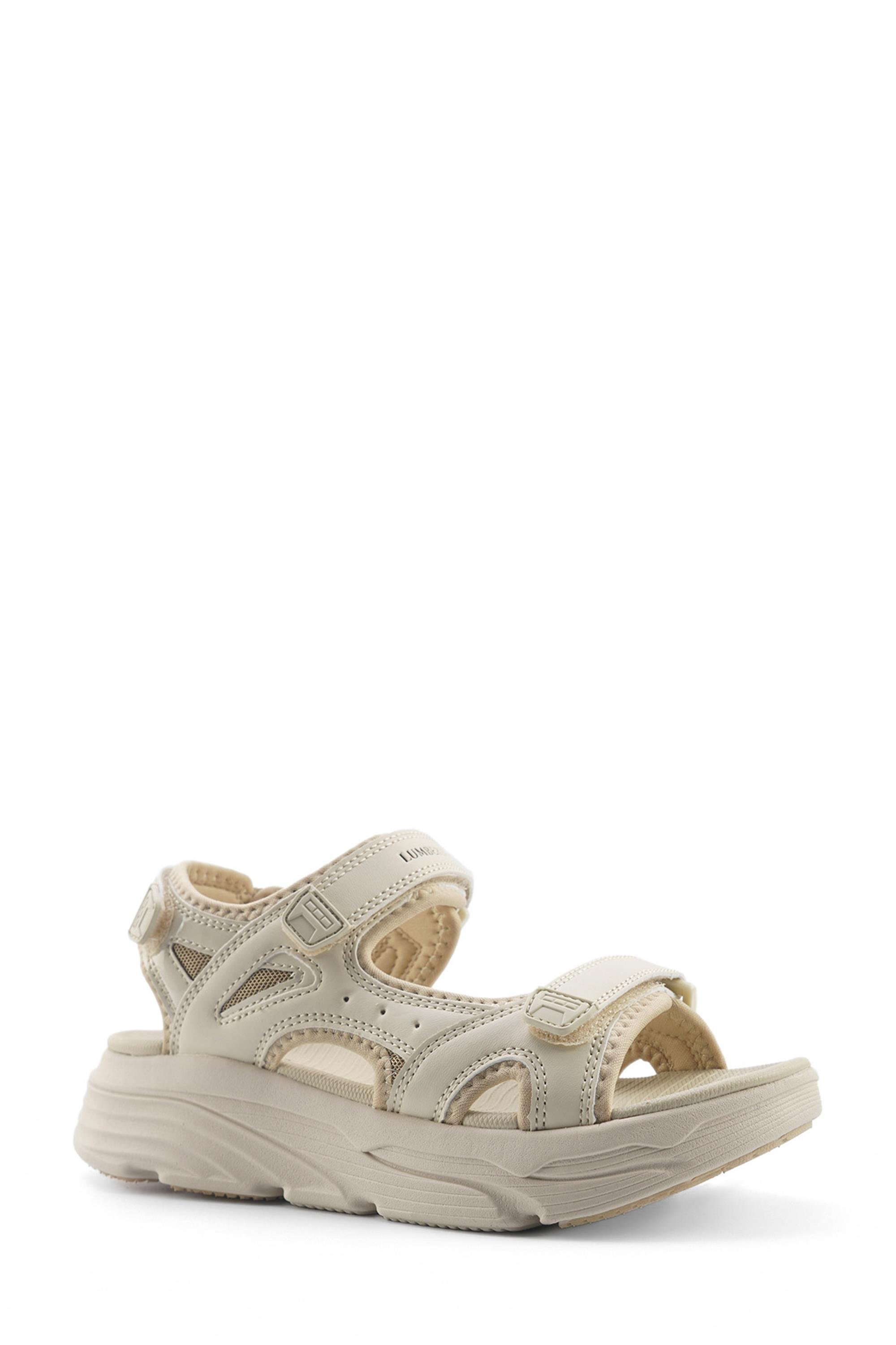 Lumberjack 5M Gena 5Fx Bej Kadın Sandalet | Çetinkaya