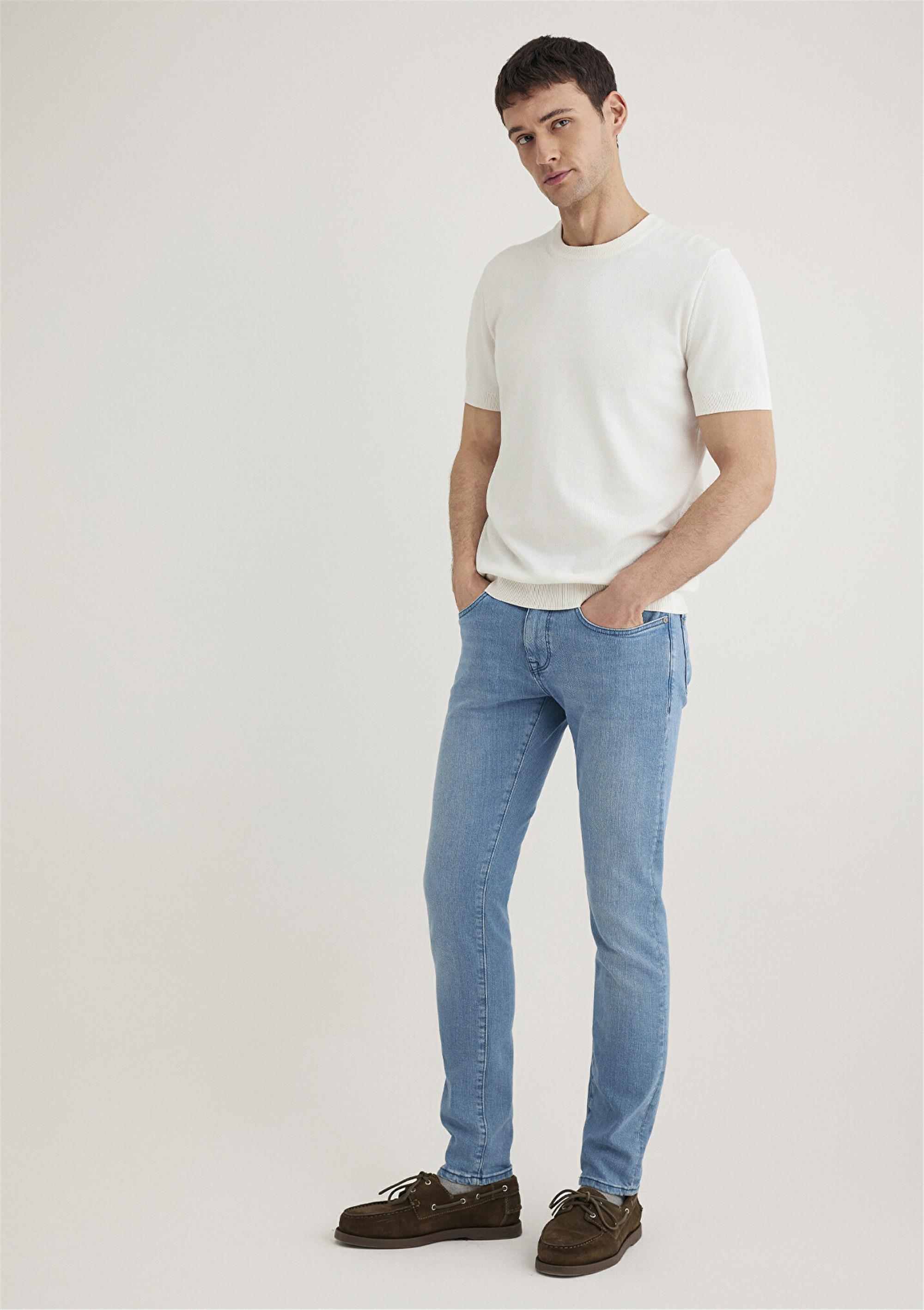 Mavı M0042487837 James Lt Sky Premıum Blue Erkek Skınny