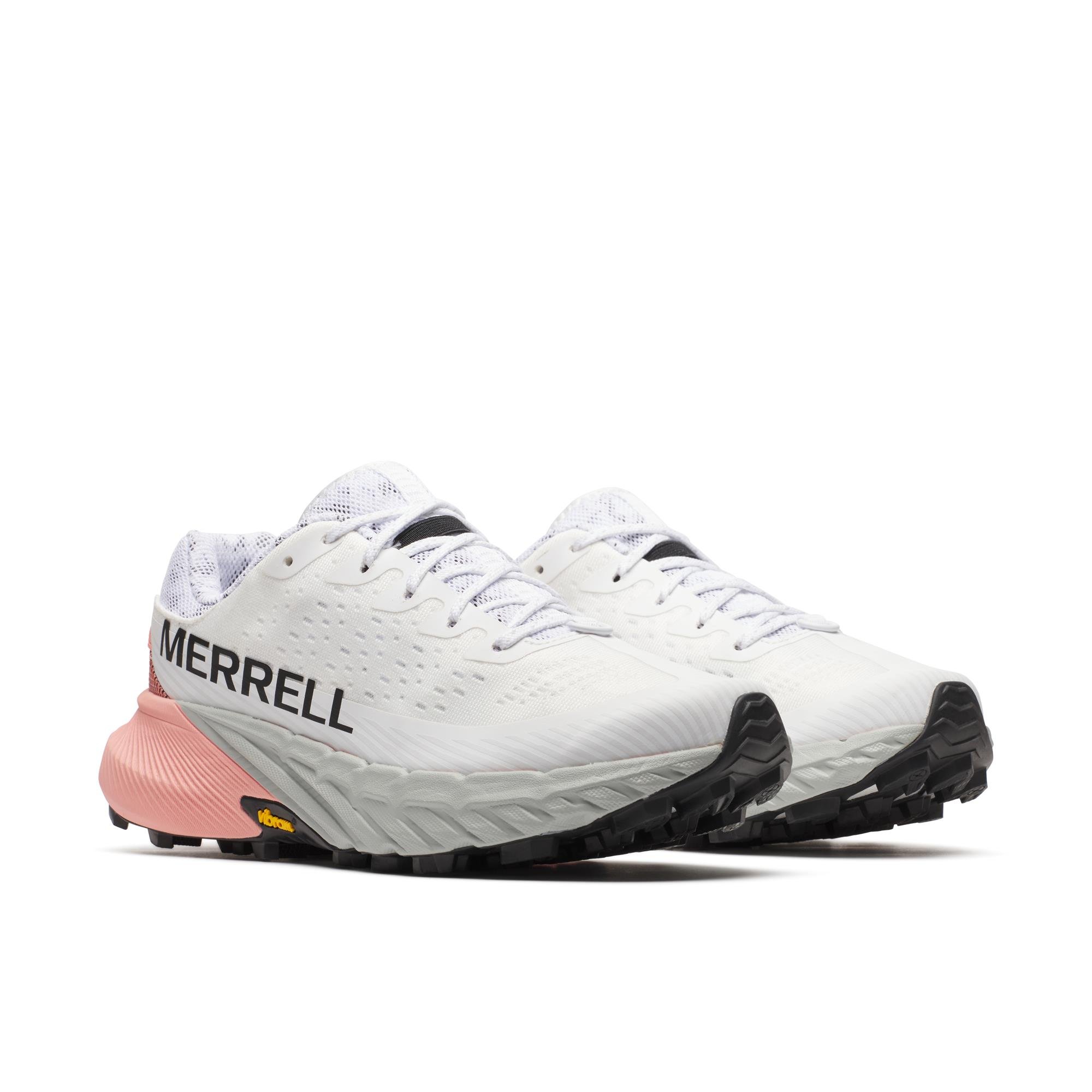 Merrell J068374 Agılıty Peak 5 33133 Whıte/Soft Coral Zenne Kosu