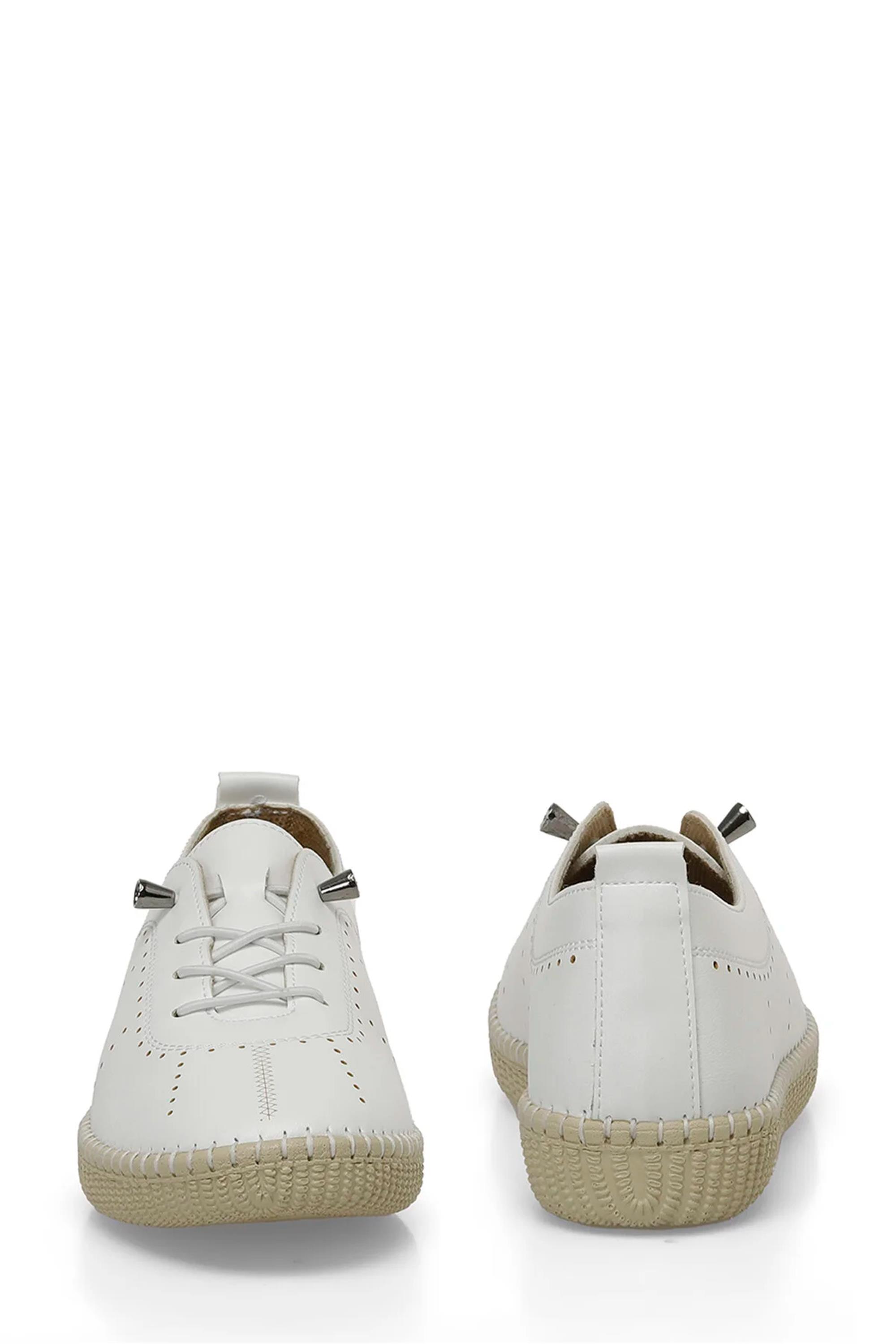 Polaris A10156884512010 4P 161696.Z4Fx Beyaz Kadın Comfort Ayakkabı