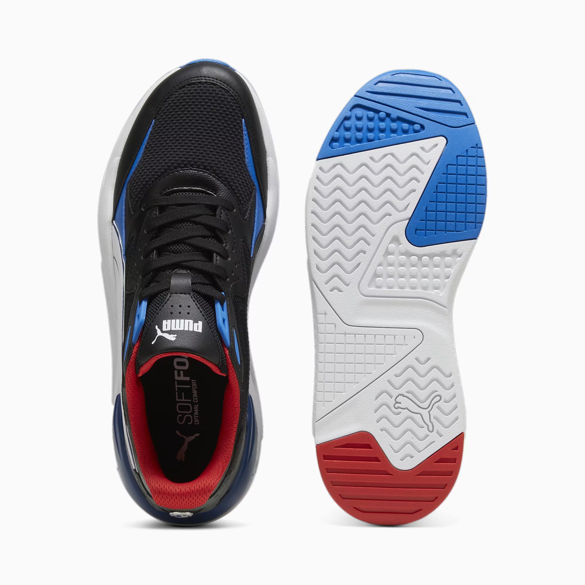 Puma 307137 Bmw Mms X-Ray Speed Puma Black-Pop Red Erkek Sneaker Ayakkabı