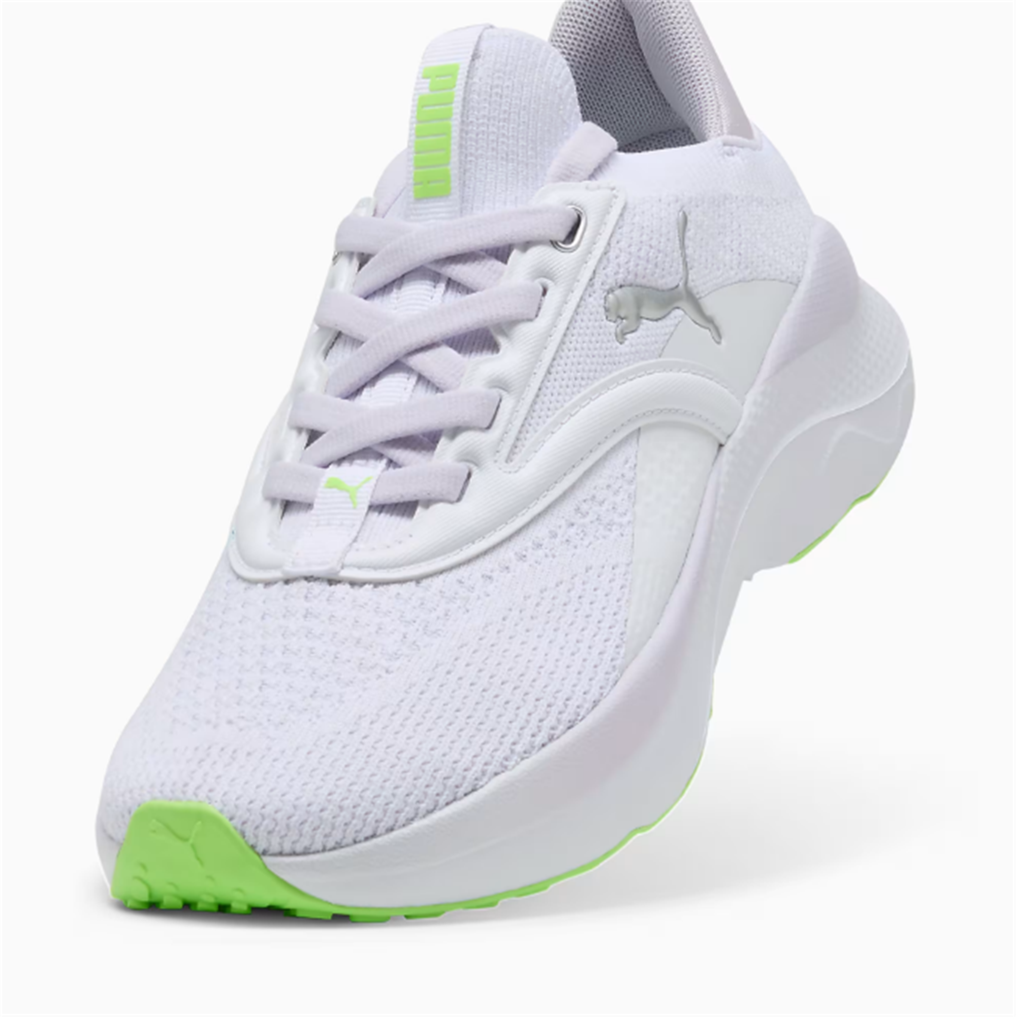 Puma 310160 19 Softrıde Mayve Wn S Puma Whıte-Lılac Frost-Green