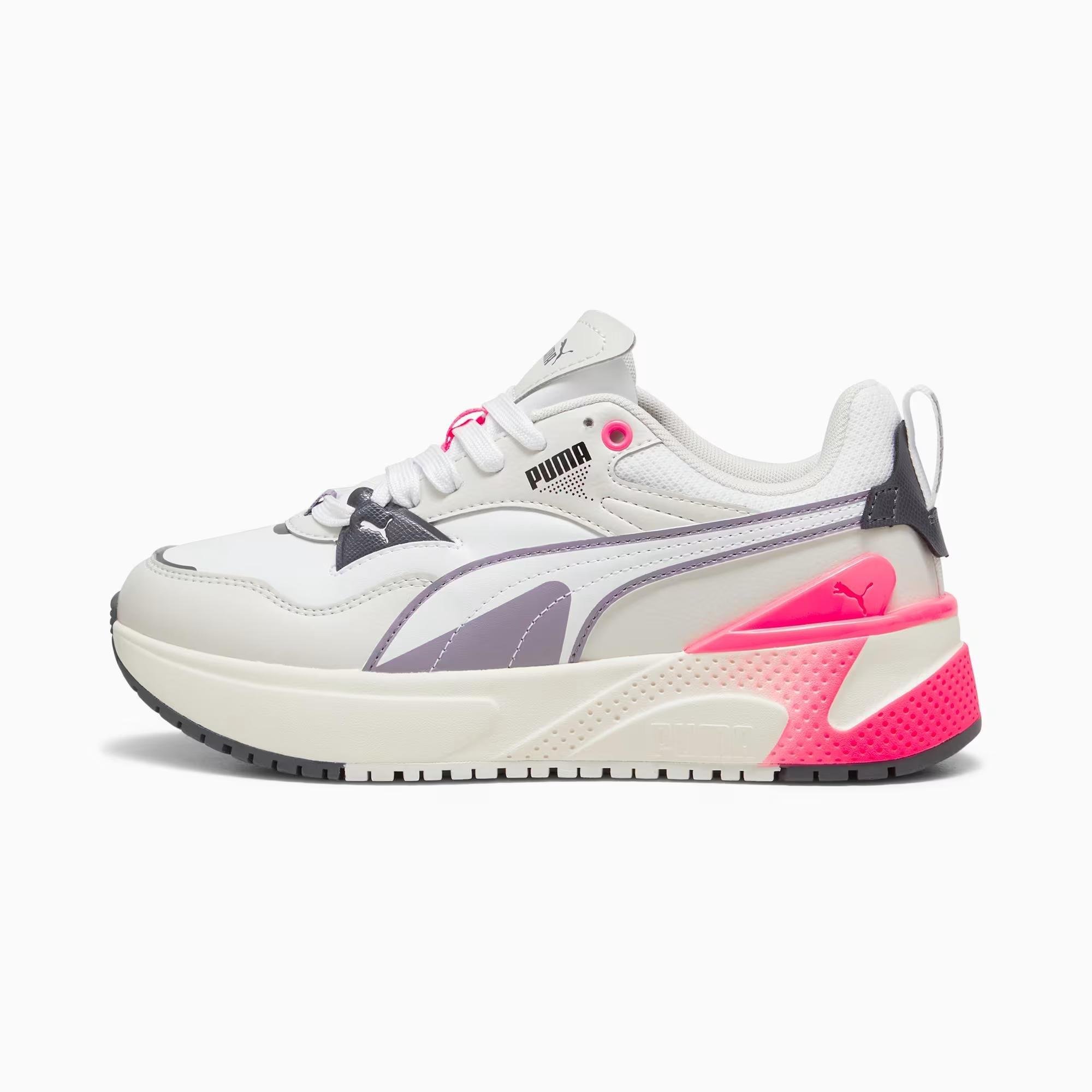 ふじぽん Puma 397675-07 R78 Dısrupt Feather Gray-Pale Plum-Sunset Glow