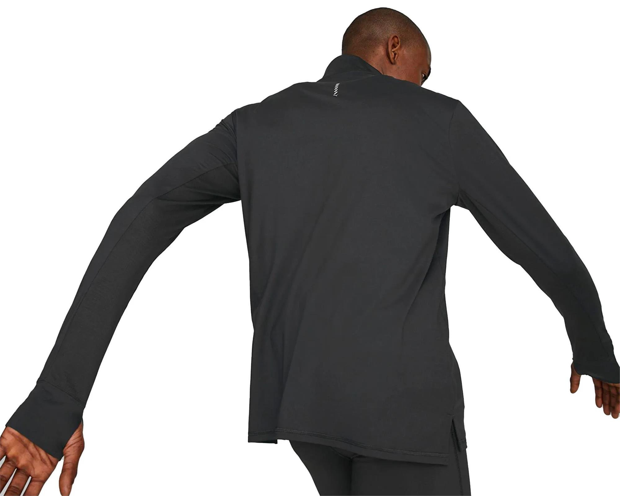 Puma 523153-01 Run Favorıte 1/4 Zıp M Puma Black Erkek Sweatshırt