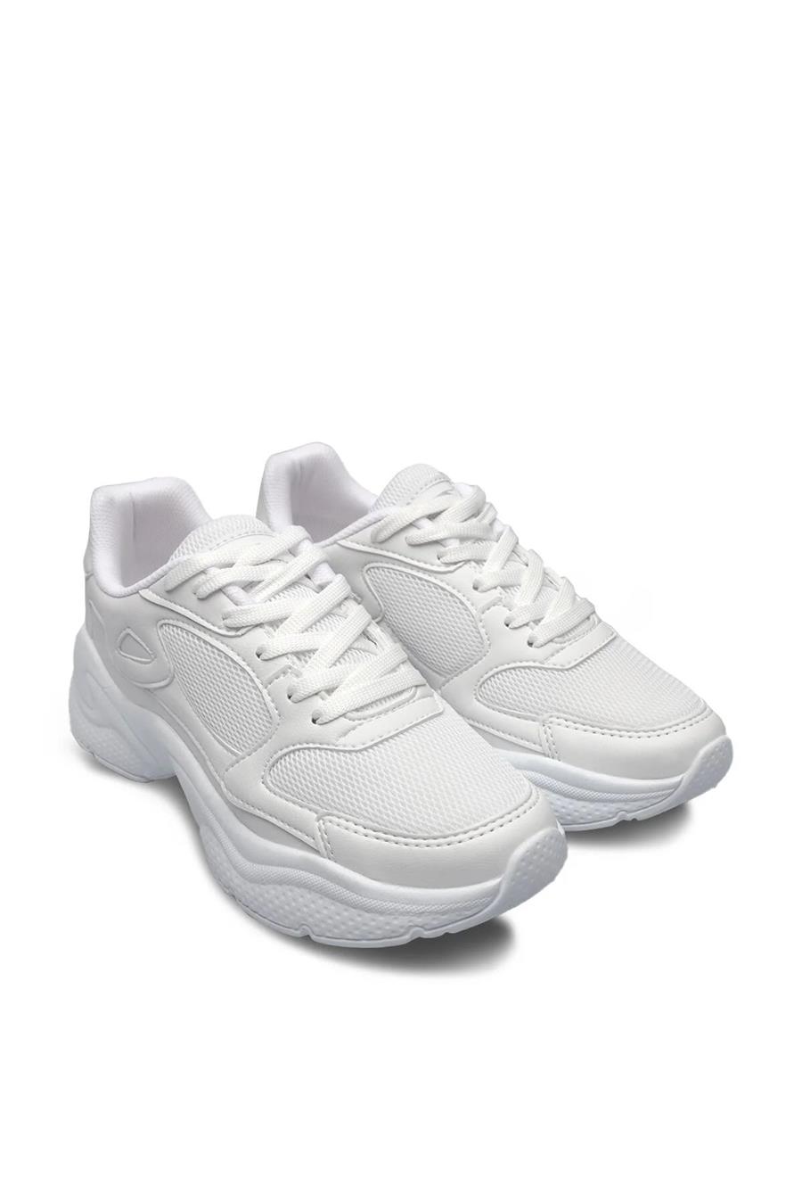 Slazenger Sa13Rk011-000 Zackary Beyaz Kadın Koşu Ayakkabısı