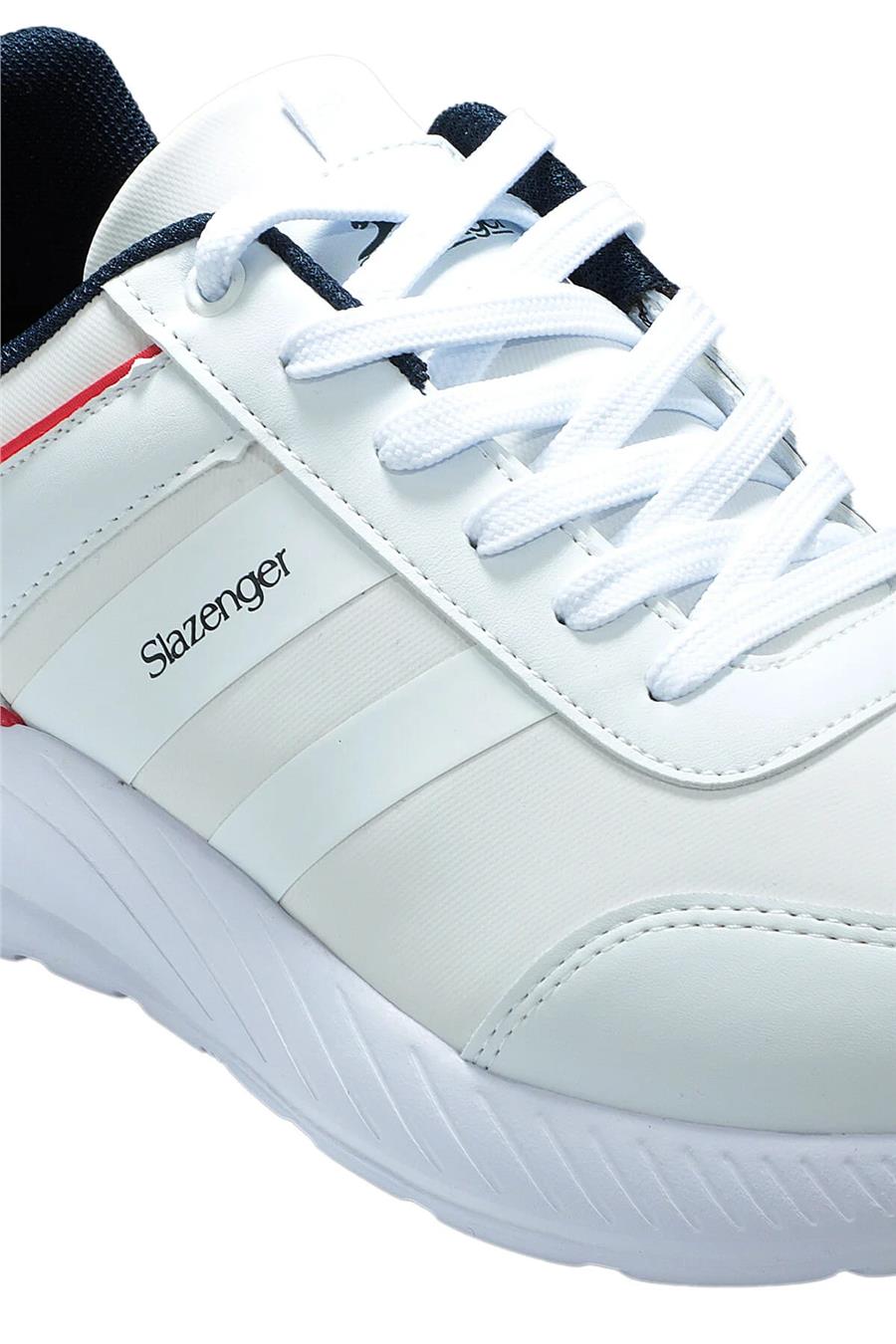 Slazenger Sa22Re048-000 Zeev Beyaz Erkek Koşu Ayakkabı