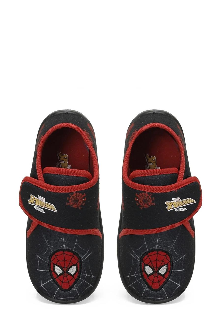 Spiderman Tarbın P3Pr Siyah Patik Erkek Çocuk Panduf Ayakkabı